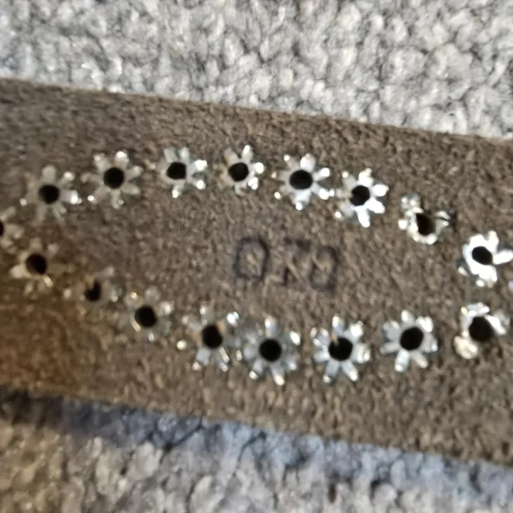 Steve Madden Leather Rivet Women's Belt Western Cowgirl Rodeo Festival